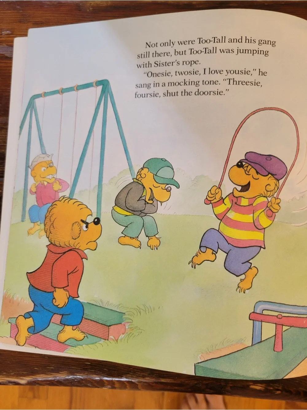3 Set of Bernstein Bears- Double Dare, Trouble with Friends, & In Crowd